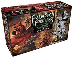 2!FFP07DE10 Shadows Of Brimstone Board Game: Oni Warlord XXL Deluxe Enemy Pack published by Flying Frog Productions