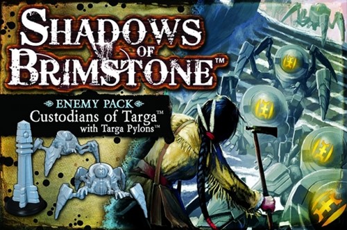 Shadows Of Brimstone Board Game: Custodians Of Targa With Targa Pylons Enemy Pack