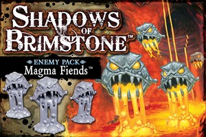 FFP07E23 Shadows Of Brimstone Board Game: Magma Fiends Enemy Pack published by Flying Frog Productions
