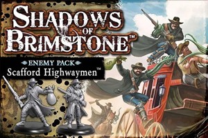 FFP07E30 Shadows of Brimstone Board Game: Scafford Highwaymen Enemy Pack published by Flying Frog Productions
