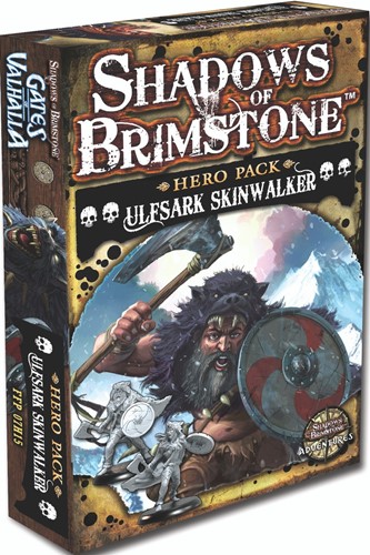 FFP07H15 Shadows Of Brimstone Board Game: Ulfsark Skinwalker Hero Pack published by Flying Frog Productions