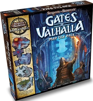 FFP07MTP01 Shadows Of Brimstone Board Game: Gates Of Valhalla Map Tile Pack published by Flying Frog Productions