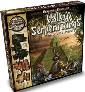 FFP07MTP02 Shadows Of Brimstone Board Game: Valley Of The Serpent Kings Map Tile Pack published by Flying Frog Productions