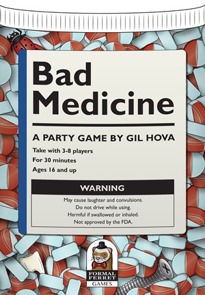 2!FFTBADM01 Bad Medicine Card Game published by Formal Ferret Games