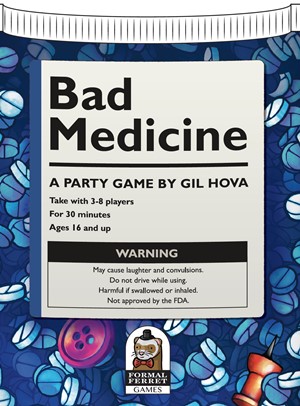 FFTBADM03 Bad Medicine 2nd Edition Board Game published by Formal Ferret Games