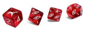 2!FLFBLR005 Blade Runner RPG: Dice Set published by Free League Publishing