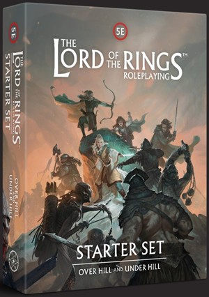 3!FLFLTR006 The Lord Of The Rings RPG 5th Edition: Starter Set published by Free League Publishing