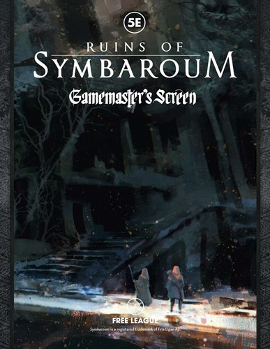 FLFSYM023 Dungeons And Dragons RPG: Ruins Of Symbaroum Gamemaster's Screen published by Free League Publishing