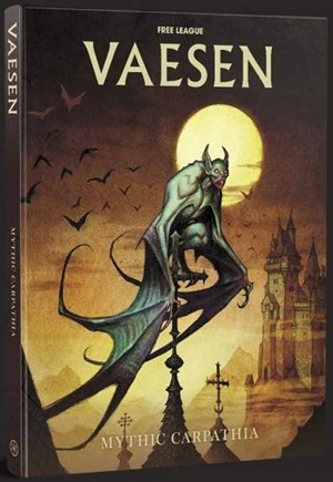 2!FLFVAS18 Vaesen Nordic Horror RPG: Mythic Carpathia published by Free League Publishing