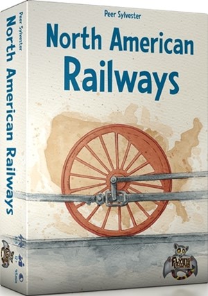 FLGS1002 North American Railways Card Game published by Flying Lemur Games