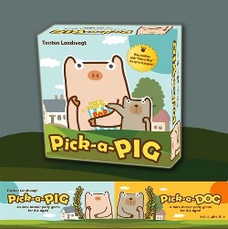 FRD101404 Pick A Pig Card Game published by FRED Distribution