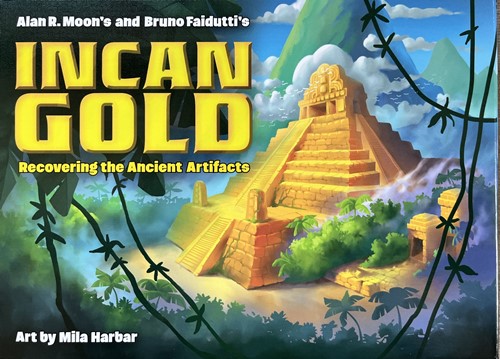 FRE102424 Incan Gold Card Game: 2024 Edition Includes New Dangers Expansion published by FRED Distribution