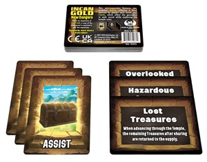 2!FRE102425 Incan Gold Card Game: New Dangers Expansion published by FRED Distribution