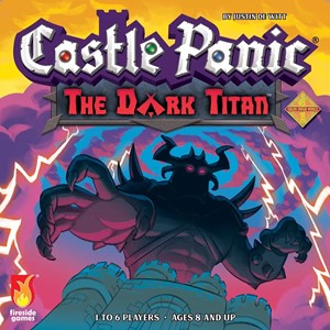 2!FSD1018 Castle Panic Board Game: 2nd Edition The Dark Titan Expansion published by Fireside Games