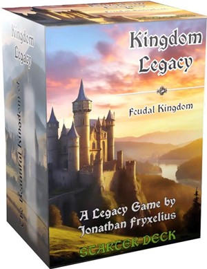 2!FXGFGKLFK Kingdom Legacy Card Game: Feudal Kingdom Starter Deck published by Fryx Games