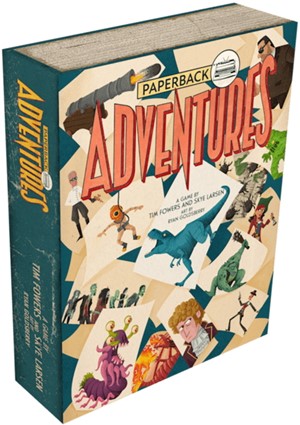 GABPBACORE Paperback Adventures Card Game published by Tim Fowers