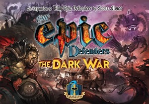 GAMTE02DWX Tiny Epic Defenders Card Game: The Dark War Expansion published by Gamelyn Games