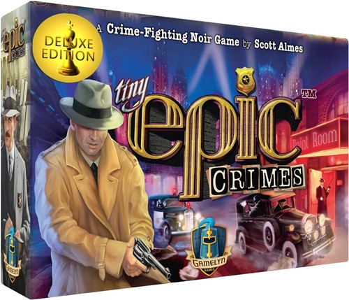 GAMTECDX Tiny Epic Crimes Card Game: Deluxe Edition published by Gamelyn Games