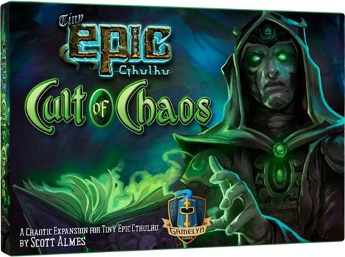 GAMTECTCC Tiny Epic Cthulhu Card Game: Cult Of Chaos Expansion published by Gamelyn Games