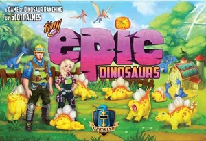 GAMTEDINORE Tiny Epic Dinosaurs Card Game published by Gamelyn Games