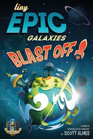 GAMTEGBO Tiny Epic Galaxies Card Game: Blast Off published by Gamelyn Games