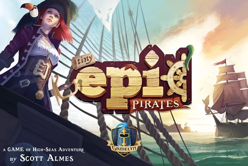 GAMTEP Tiny Epic Pirates Card Game published by Gamelyn Games