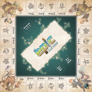 GAMTETA01 Tiny Epic Tactics Card Game: Play Mat published by Gamelyn Games