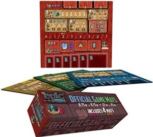 GAMTEVA02 Tiny Epic Vikings Card Game: 4 Pack Clan Mats published by Gamelyn Games