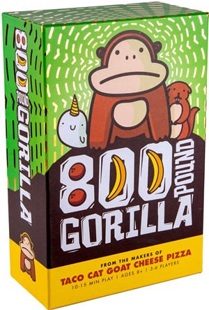 2!GDH8P 800 Pound Gorilla Card Game published by Dolphin Hat Games