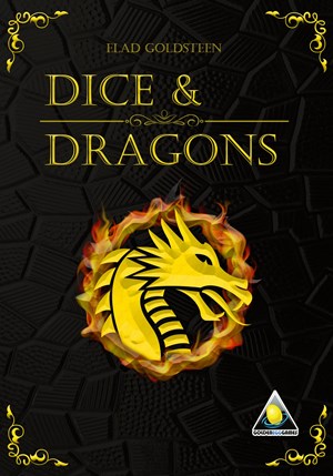 GEG10012 Dice And Dragons Board Game published by Golden Egg Games