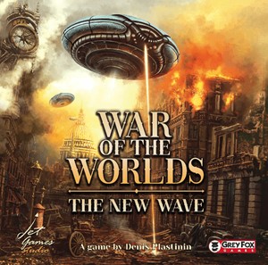 GFG74550 War Of The Worlds Board Game: The New Wave Kickstarter Edition published by Grey Fox Games