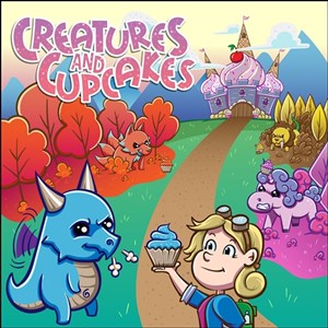 GFG96723 Creatures And Cupcakes Board Game published by Grey Fox Games