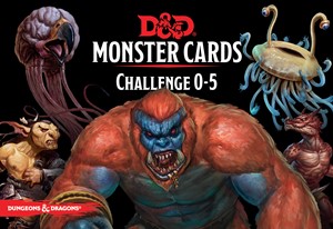 GFN73923 Dungeons And Dragons RPG: Monster Deck: Challenge 0-5 published by Gale Force Nine