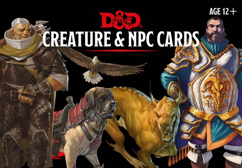 GFN73928 Dungeons And Dragons RPG: Creature And NPC Cards published by Gale Force Nine