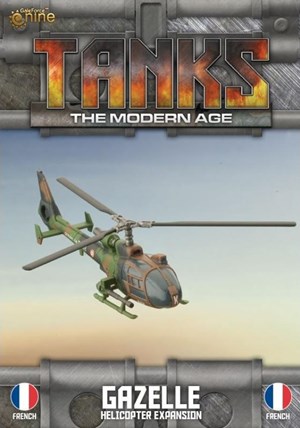 GFNMTANKS27 Tanks Skirmish Game: The Modern Age French Gazelle (Helo) Expansion published by Gale Force Nine