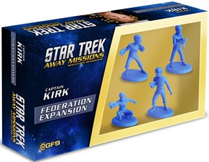2!GFNSTA008 Star Trek Away Missions Board Game: Captain Kirk Away Team published by Gale Force Nine
