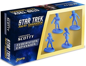 2!GFNSTA009 Star Trek Away Missions Board Game: Commander Scotty Away Team published by Gale Force Nine