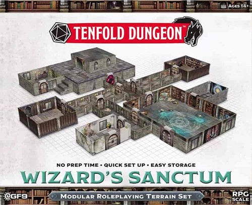 GFNTFD016 Tenfold Dungeon: Wizards Sanctum published by Gale Force Nine