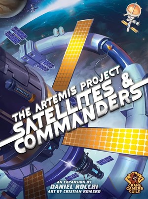 GGDAR15 The Artemis Project Board Game: Satellites And Commanders Expansion published by Grand Gamers Guild