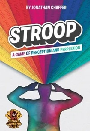 2!GGDST04 Stroop Card Game published by Grand Gamers Guild