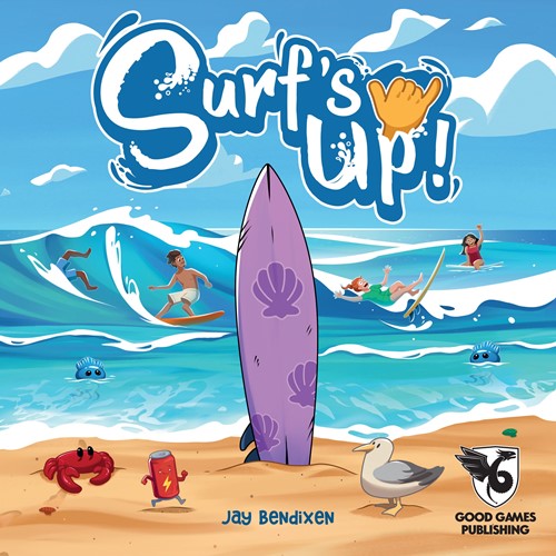 GGP023 Surf's Up Card Game published by Good Games Publishing