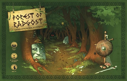 GGR10090 Forest Of Radgost Board Game: Divine Edition published by Glama Games