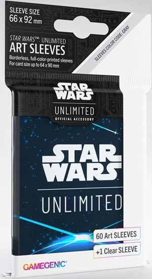 GGS15031ML Star Wars: Unlimited Art Sleeves - Space Blue published by Gamegenic