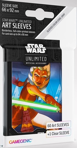 GGS15059ML Star Wars: Unlimited Art Sleeves - Ahsoka Tano published by Gamegenic