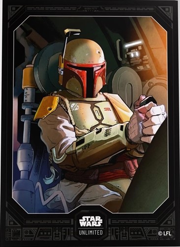 GGS15073ML Star Wars: Unlimited Art Sleeves - Boba Fett published by Gamegenic