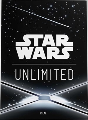 2!GGS15083ML Star Wars: Unlimited Art Sleeves - Card Back Black 2 published by Gamegenic