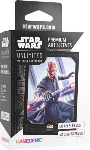 2!GGS15093ML Star Wars: Unlimited Art Sleeves - Darth Maul 2 published by Gamegenic