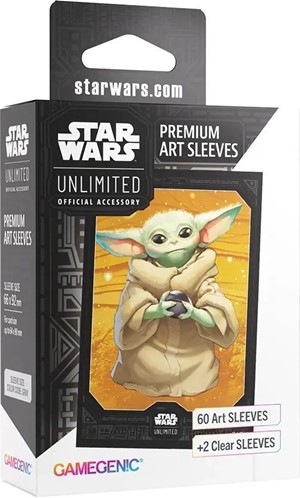 2!GGS15094ML Star Wars: Unlimited Art Sleeves - Grogu published by Gamegenic