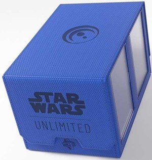 GGS20163ML Star Wars: Unlimited Double Deck Pod - Blue published by Gamegenic