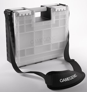 2!GGS22038ML Gamegenic Game Castle Black And White And Clear published by Gamegenic